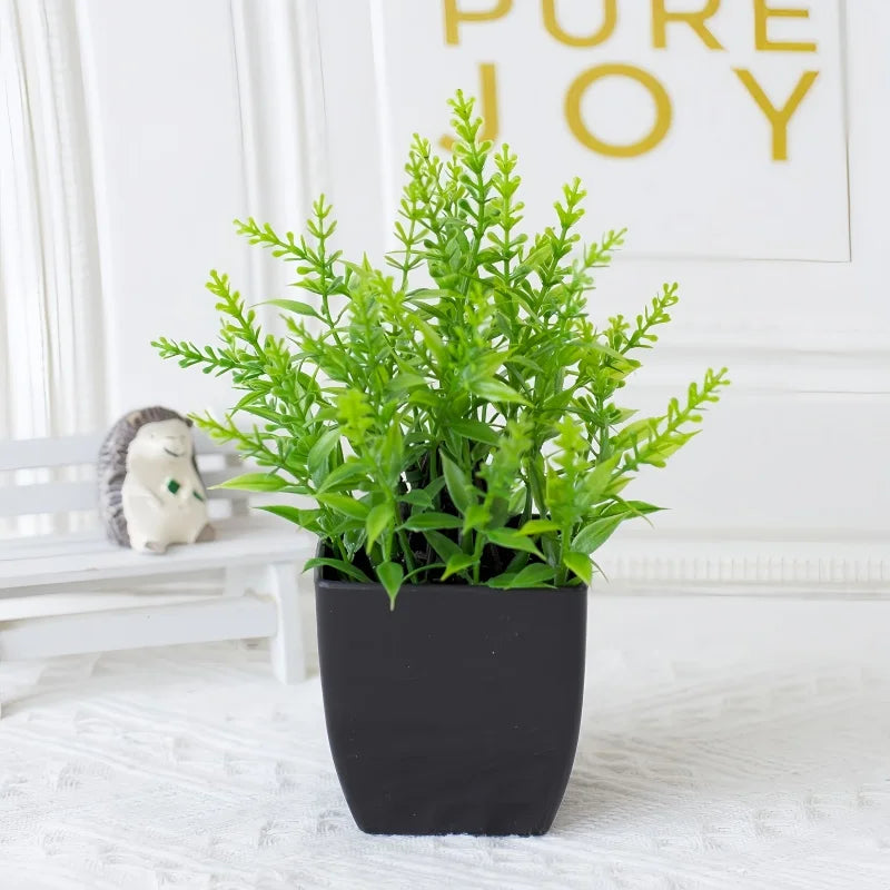 Plante Artificielle En Plastique En Pot