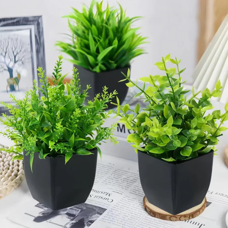 Plante Artificielle En Plastique En Pot