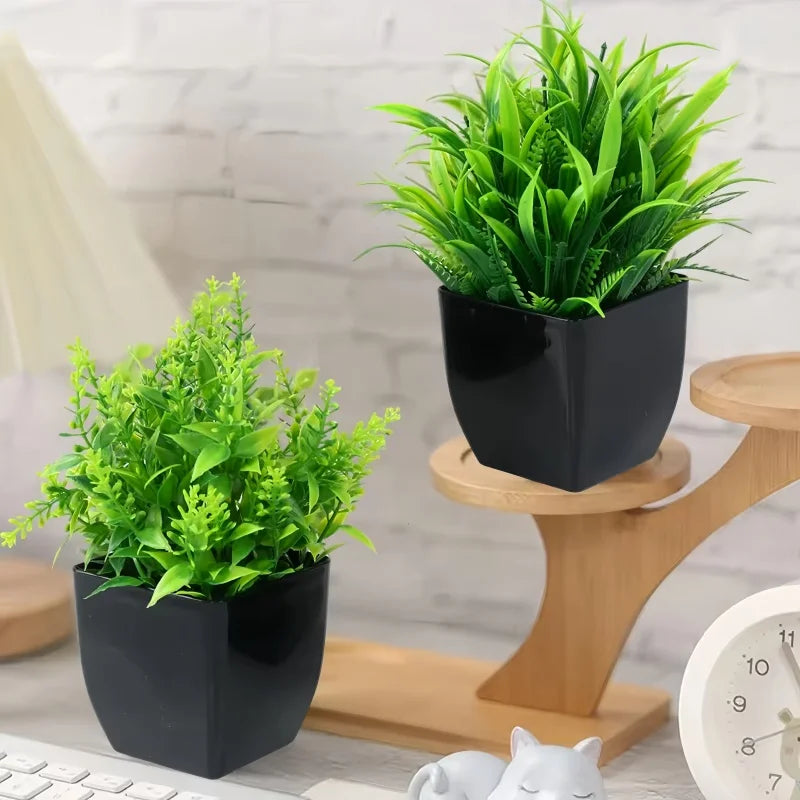 Plante Artificielle En Plastique En Pot