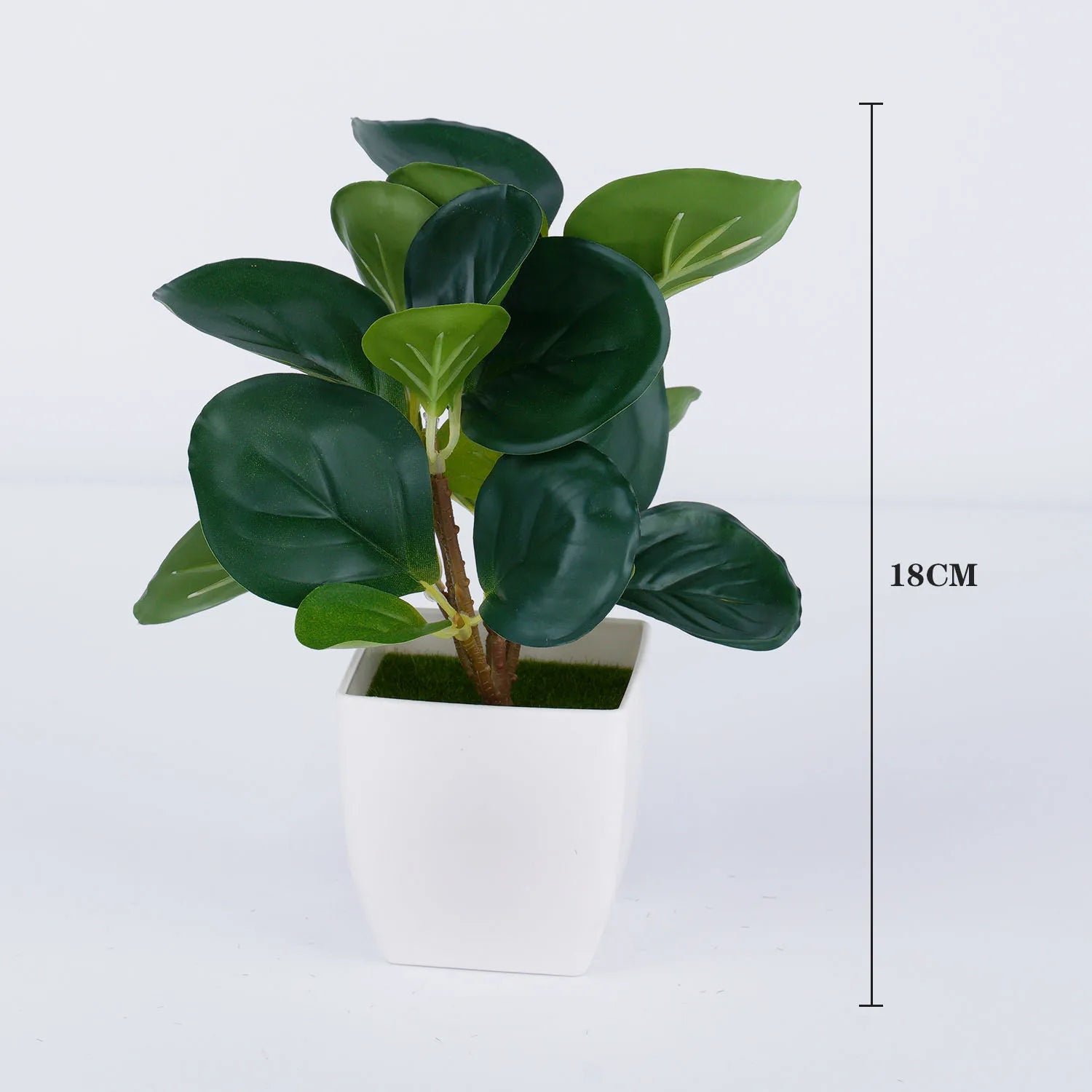 Plante Artificielle Décoration De Table Plastique En Pot