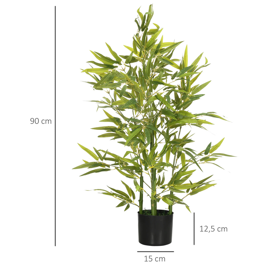 Plantes Artificielles Bambou Artificiel En Pot