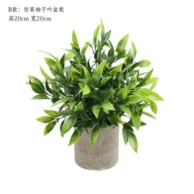 Decoration d interieur plastique uni vert et beige