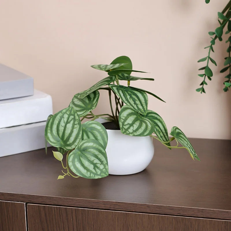 Plante Artificielle Fausse Verte De Bureau En Pot