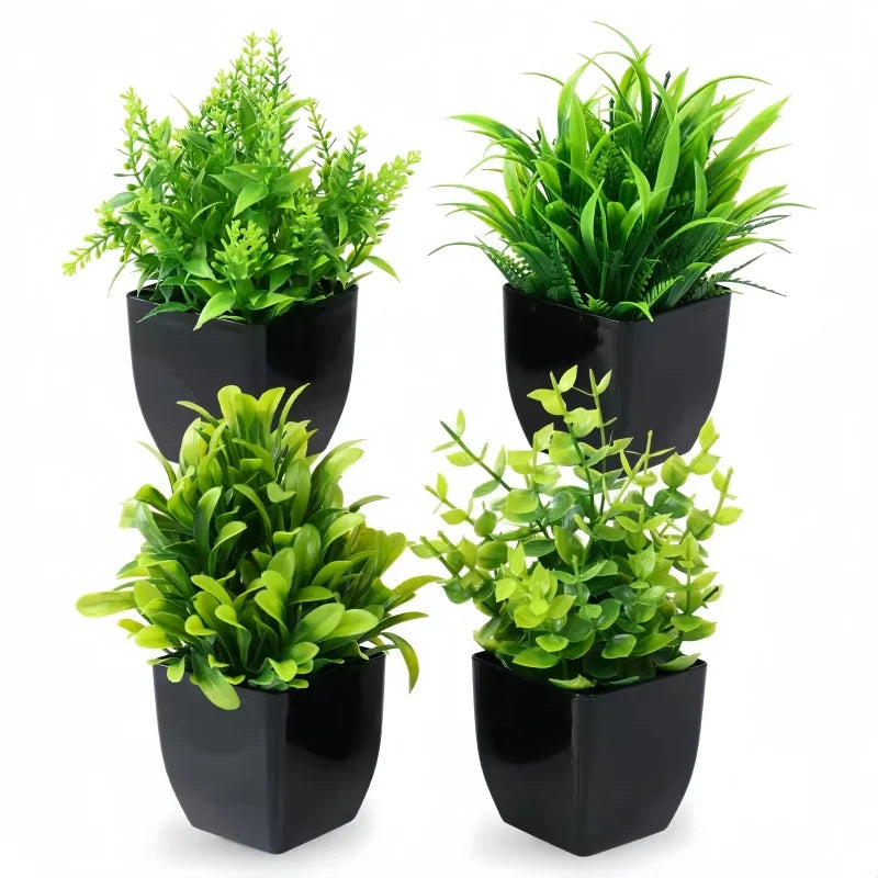 Plante Artificielle En Plastique En Pot