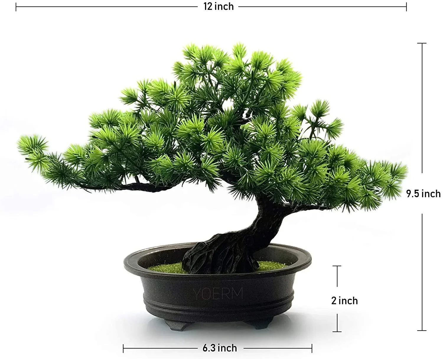 Plantes Artificielles PVC Artificiel Genévrier