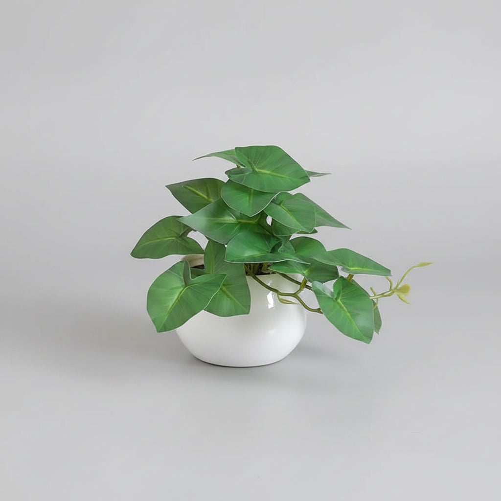 Plante Artificielle Fausse Verte De Bureau En Pot