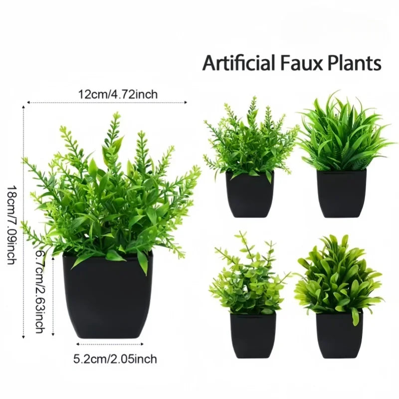 Plante Artificielle En Plastique En Pot