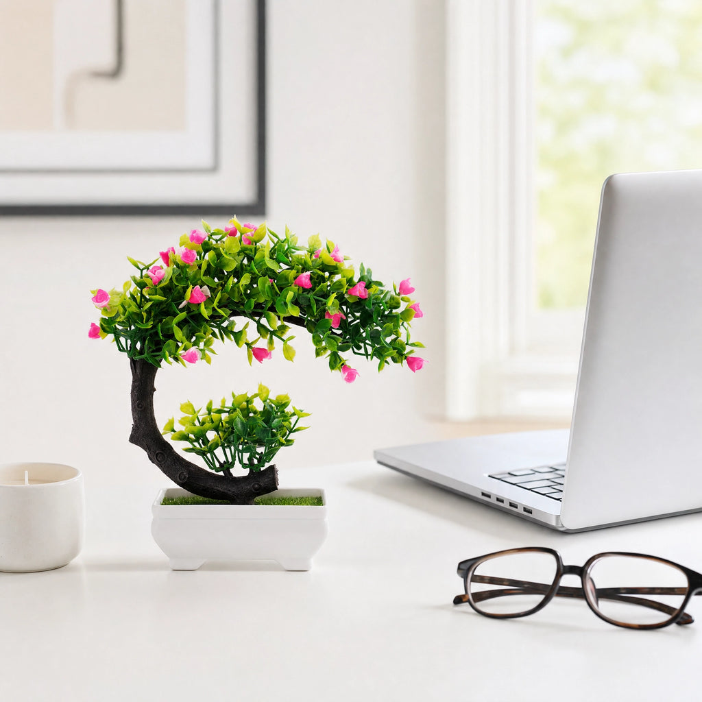 Mini bonsai de bureau déco intérieur
