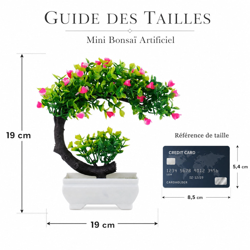 Mini bonsai de bureau déco intérieur
