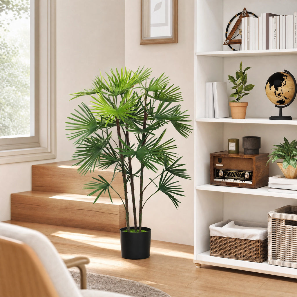 Plante artificielle  uni vert et noir