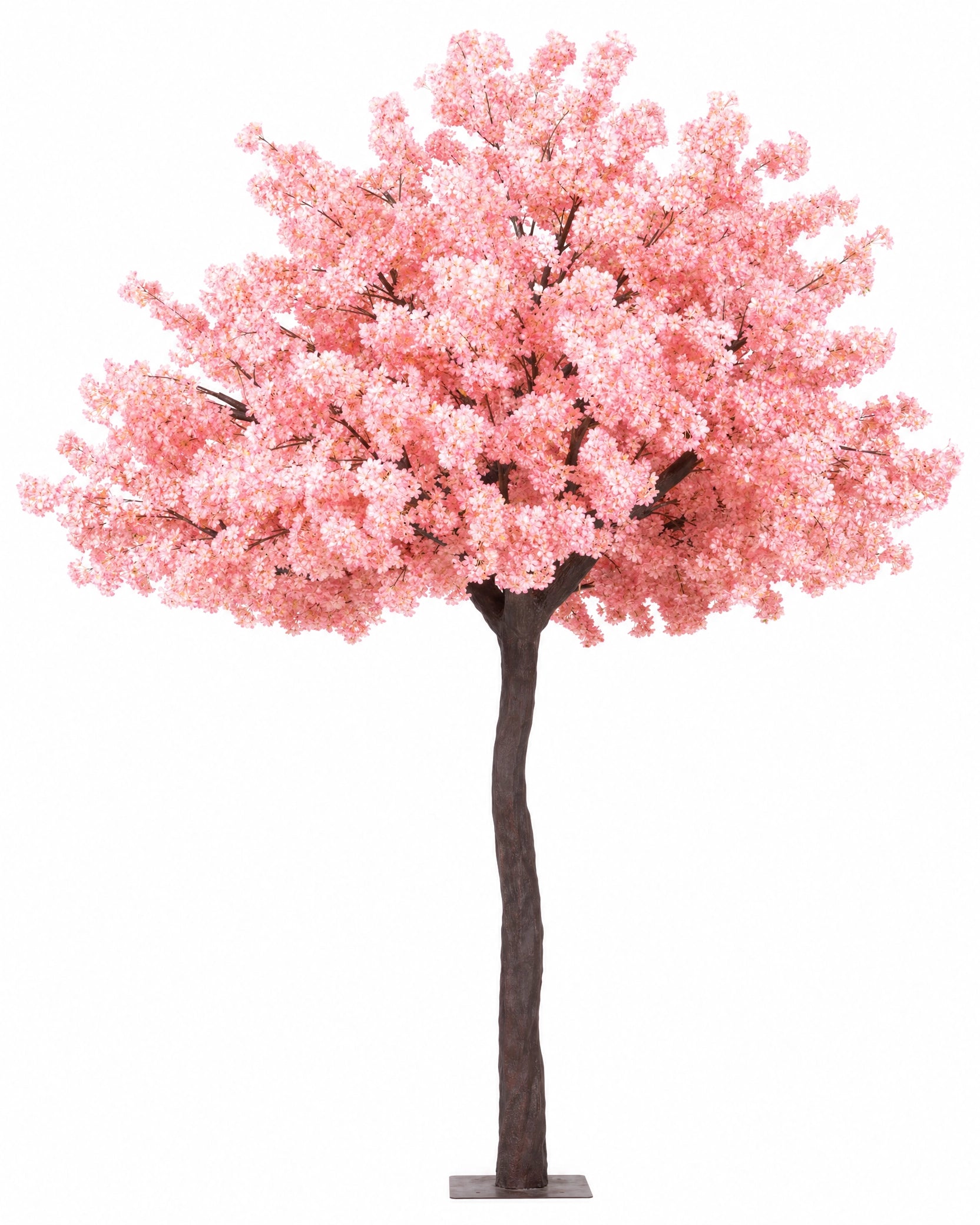 Decoration floral rose et marron