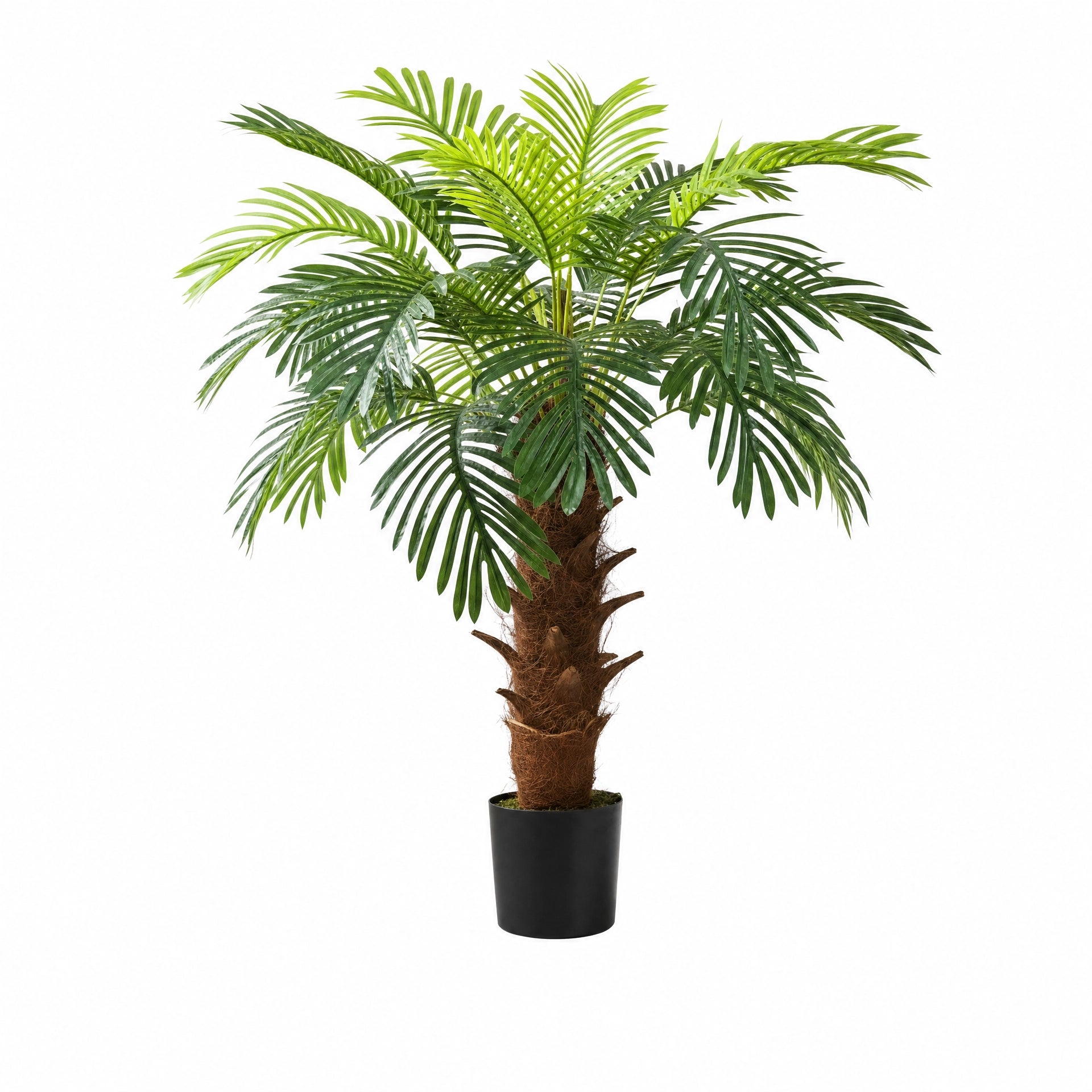 Plante artificielle arbre artificiel tronc bois uni vert et marron