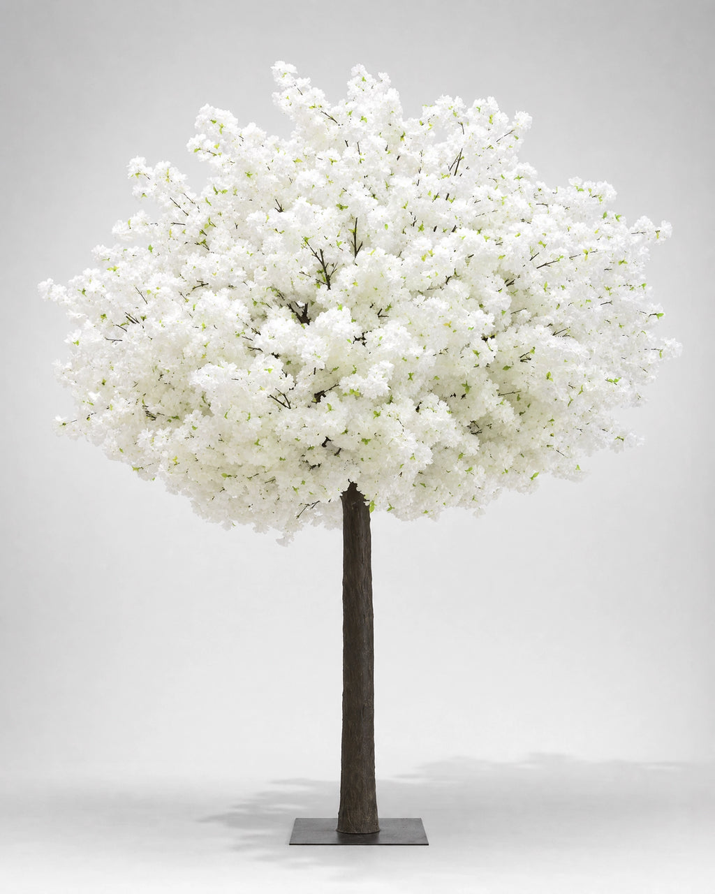 Plante artificielle arbre a vœux pour mariage floral rouge et marron