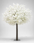 Plante artificielle arbre a vœux pour mariage floral rouge et marron