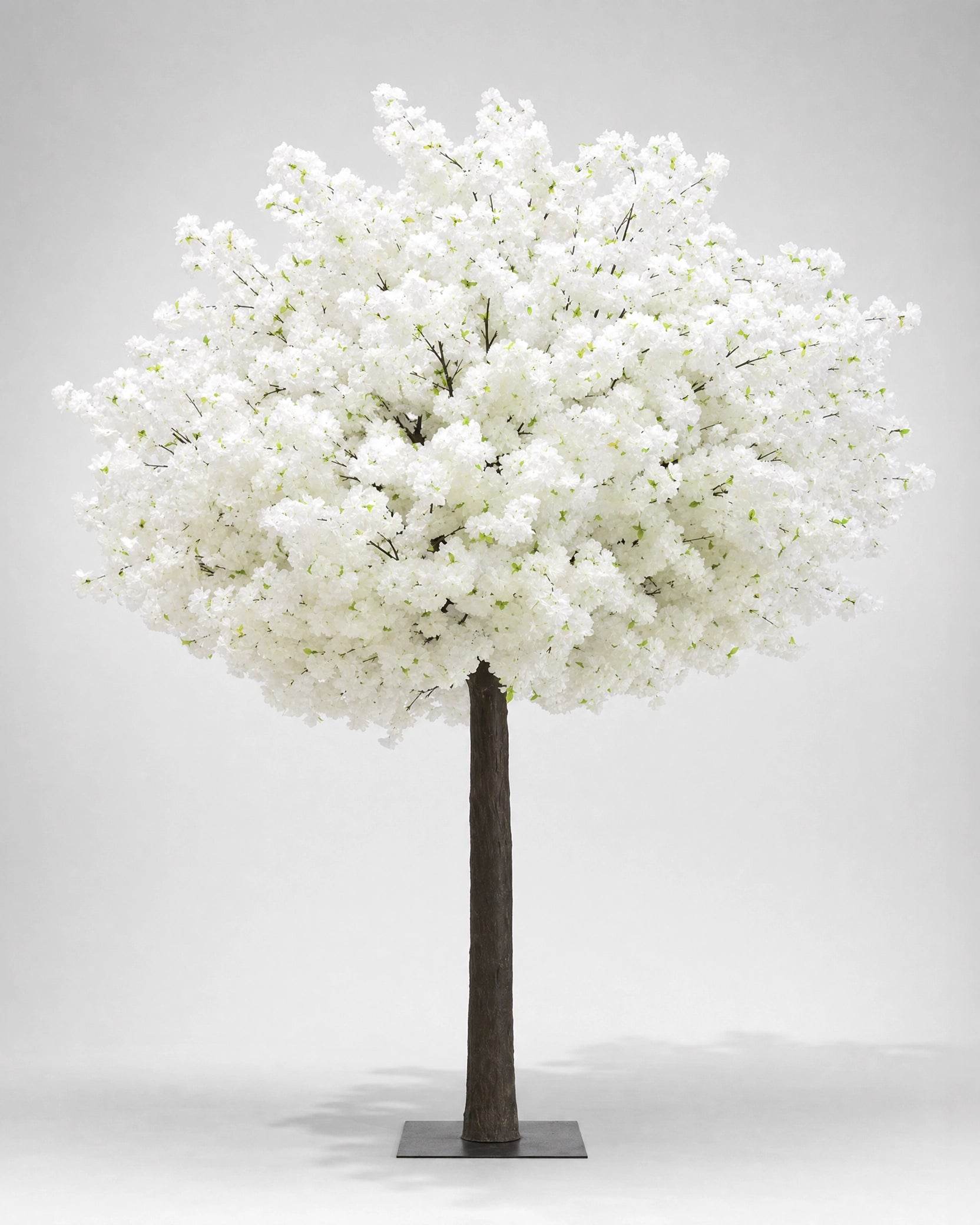 Plante artificielle arbre a vœux pour mariage floral rouge et marron